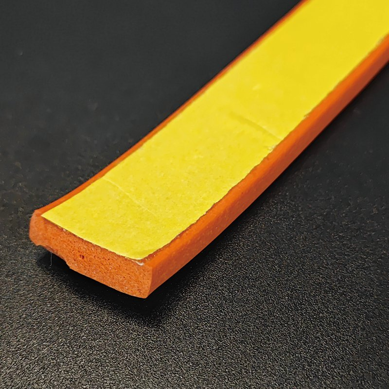 Adhesive Silicone Weatherproof Seal Strip for Wooden Doors