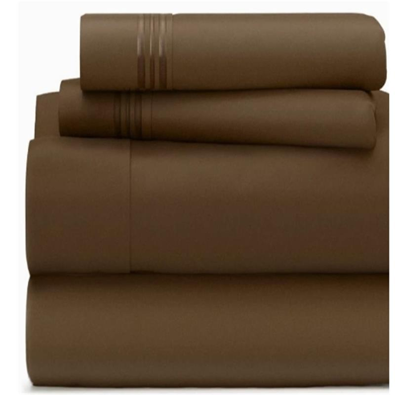 California King Sheet Set/Chocolate Cal King Size Bedding/Deep Pocket Extra Soft Luxury Hotel Bed Sheets