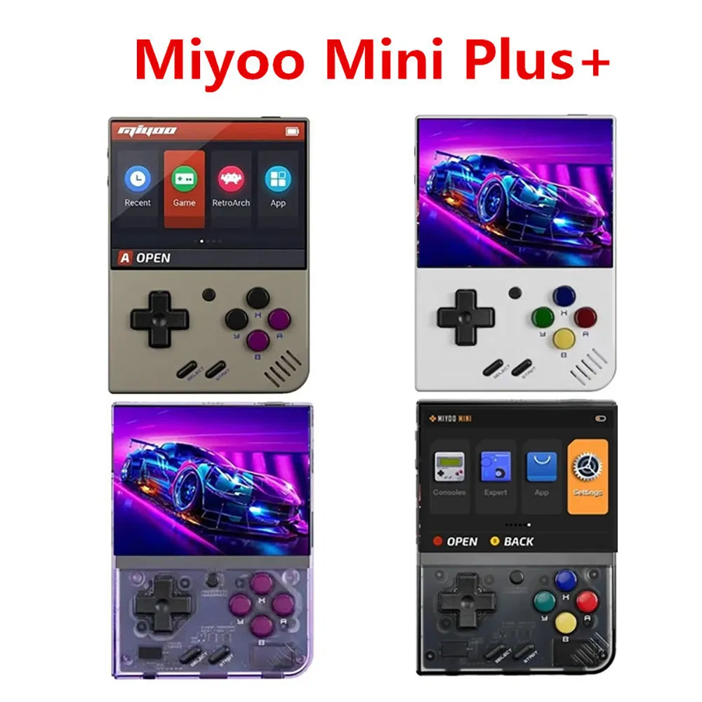 Портативная консоль Miyoo Mini Plus+ для ретро-игр