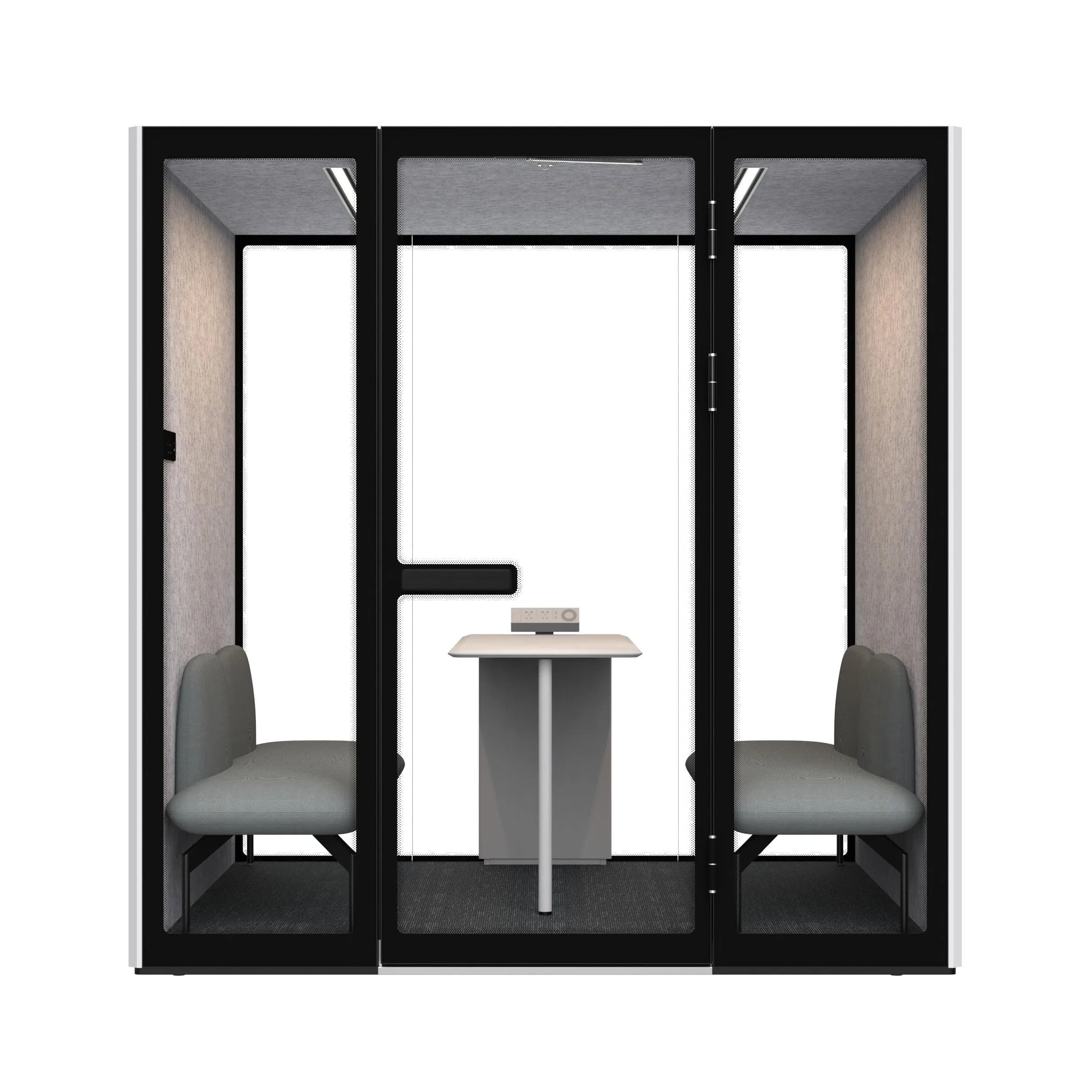 Movable Privacy Office Pod for Commercial Meeting Negotiation Cabin Hotel Pod