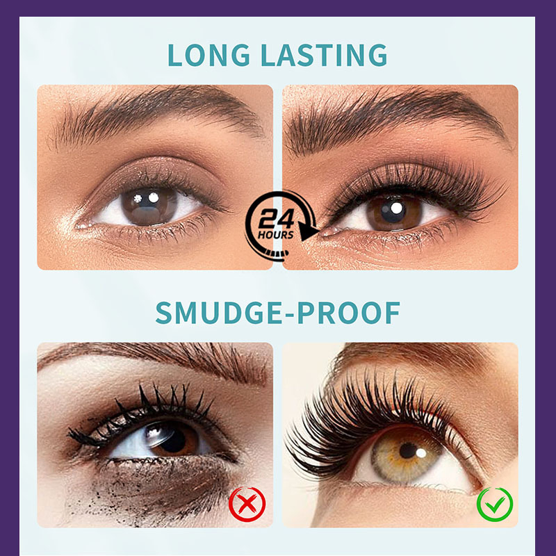 8g Waterproof Thick Long-Lasting Natural Non-Smudge Eyelash Makeup Wholesale Mascara