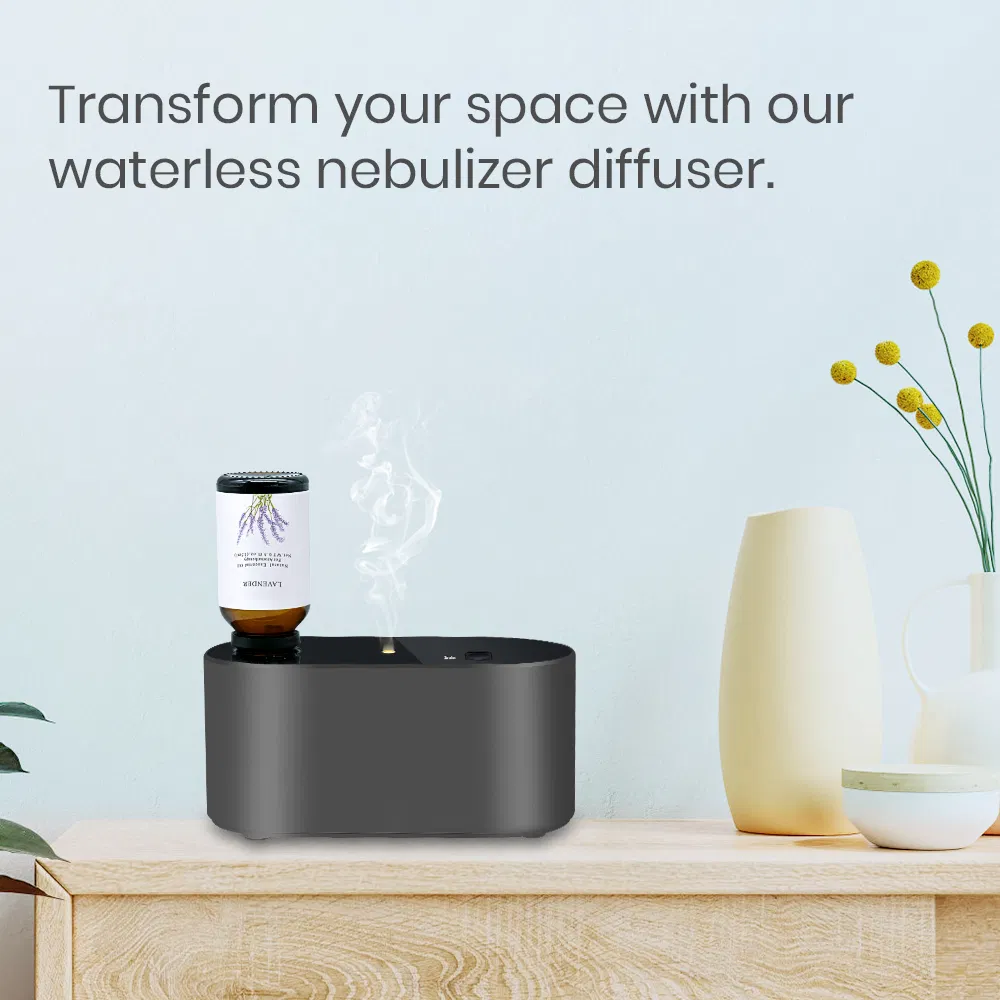 Portable Waterless Essential Oil Nebulizer Diffuser for Home