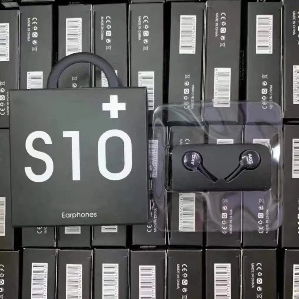 3.5mm Stereo Headset Wired Earphone Microphone for S10 S10+ Handfree Headphone Bass Earbuds