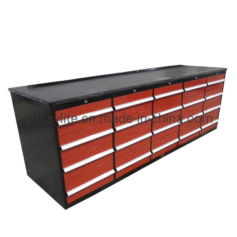 Heavy Duty Powder Coated Steel Tool Cabinet with Central Lock