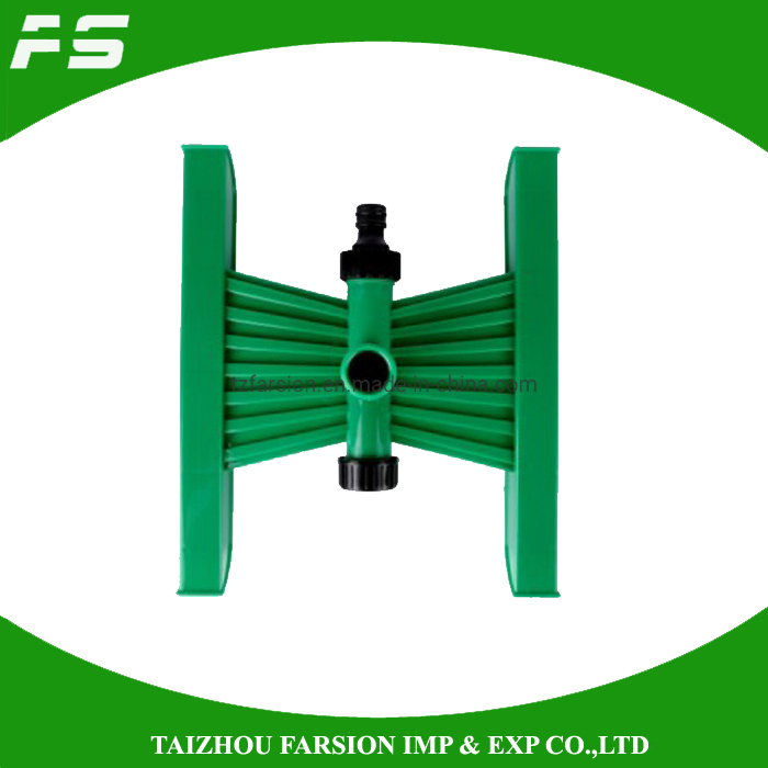 Adjustable Plastic H Base 1/2inch Brass Garden Water Irrigation Impulse Sprinkler