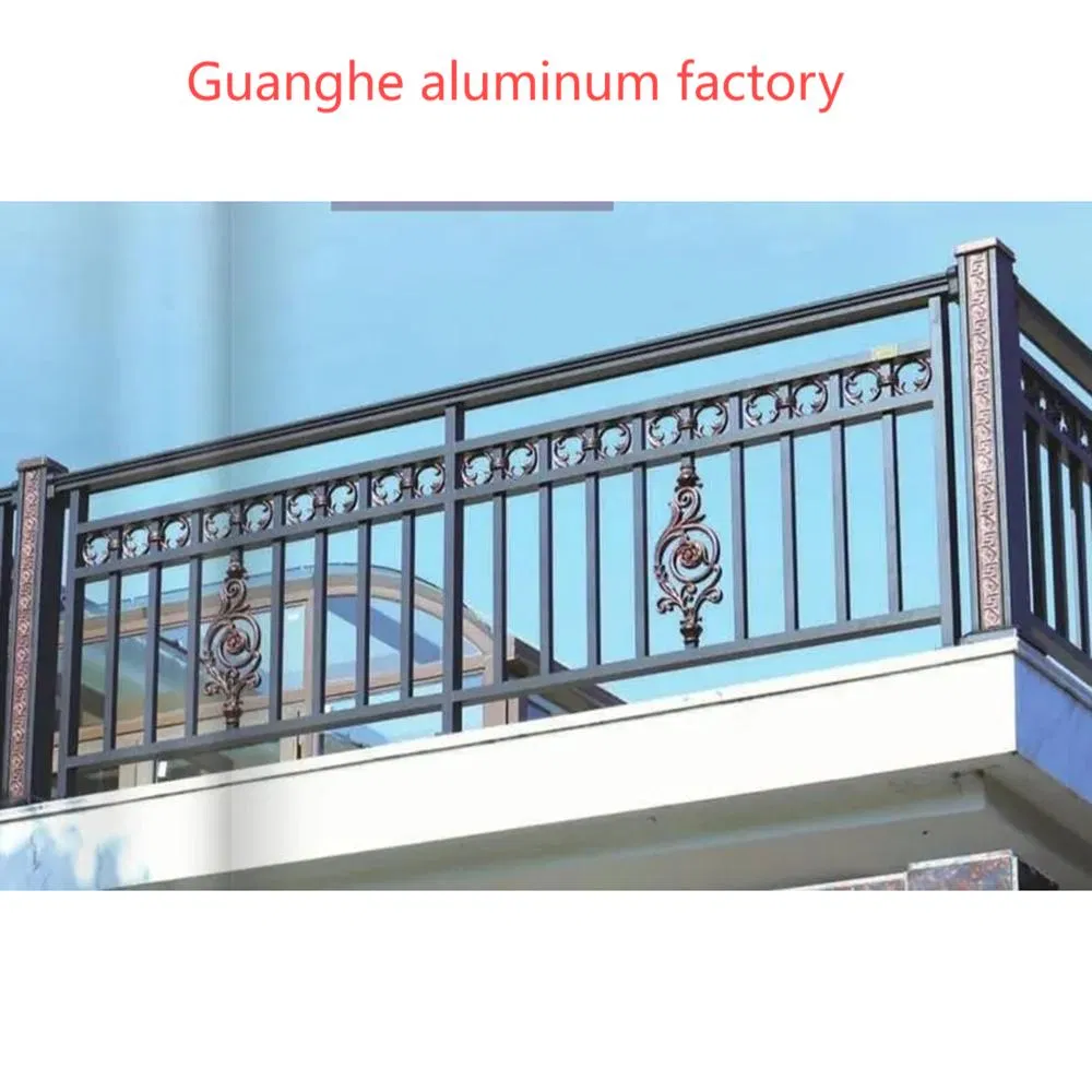 Safe and Stylish Aluminum Handrail for Any Environment Easy Installation Aluminum Balustrade System for Safe and Elegant Spaces