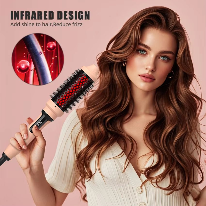 Anti-Slip Sks005 Negative-Ion PTC Electric Hair Curler Comb for Upscale Community