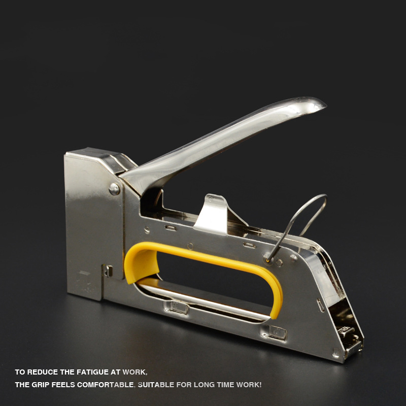 Heavy Duty 3 Way Staple Gun Manual Professional 4-14mm Manual Staple Gun Tacker Nail Gun