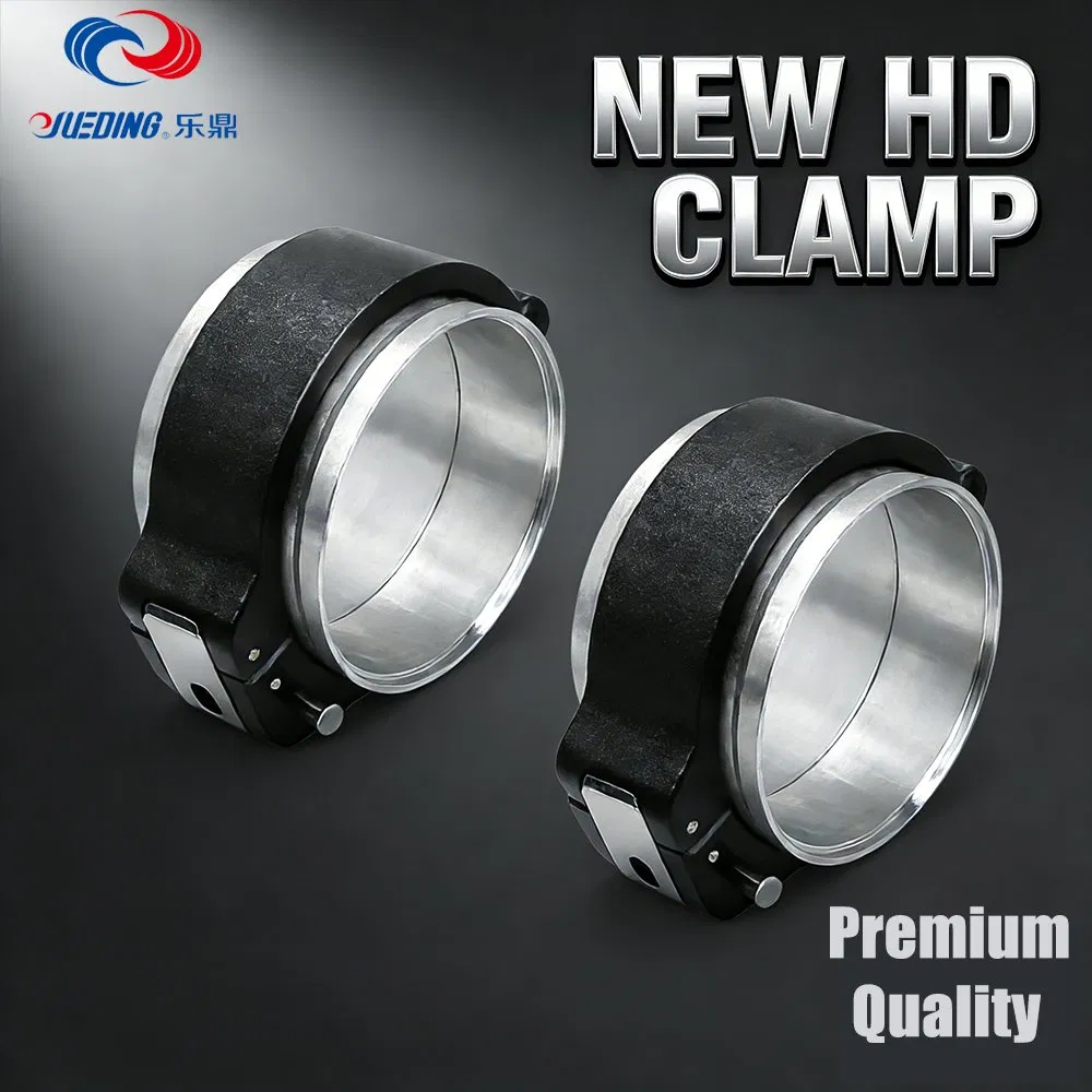 New Design HD Clamp Aluminum Black HD Pinless Clamp Assembly Tubing