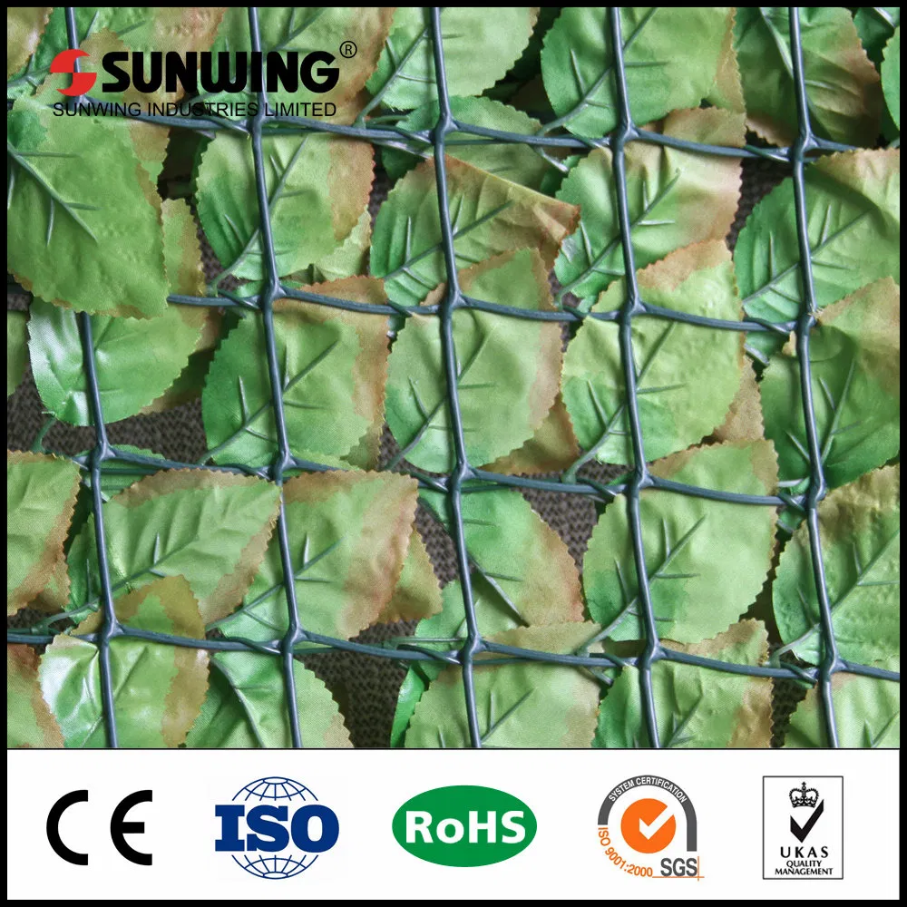 Outdoor Garden Decoration Plastic Artificial PVC Privacy Fencing