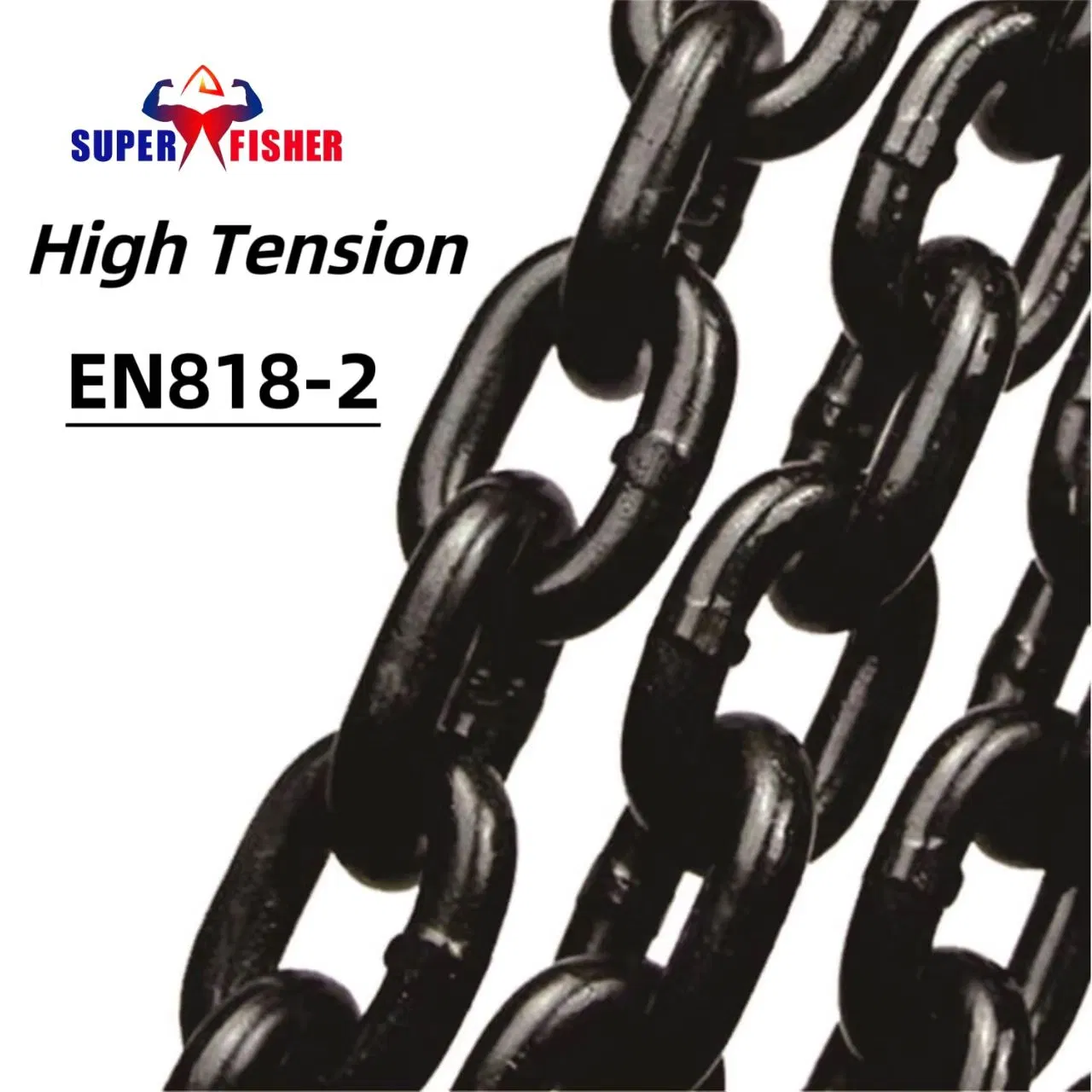 9X27mm G80 Black Lifting Hoist Chain for Heavy Industrial Applications