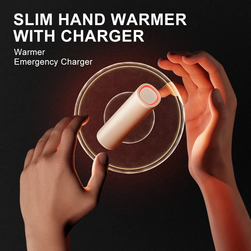 Mini Electric Rechargeable Reusable Portable Hand Warmer with Power Bank