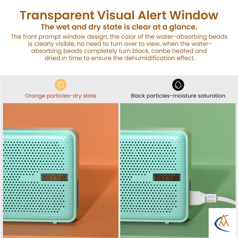 Air Dryer Energy Saving Small Reusable Rechargeable Dehumidifier