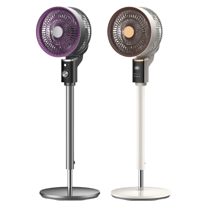 Versatile Air Cooling Fan with 3D Swing Electric Circulation Feature