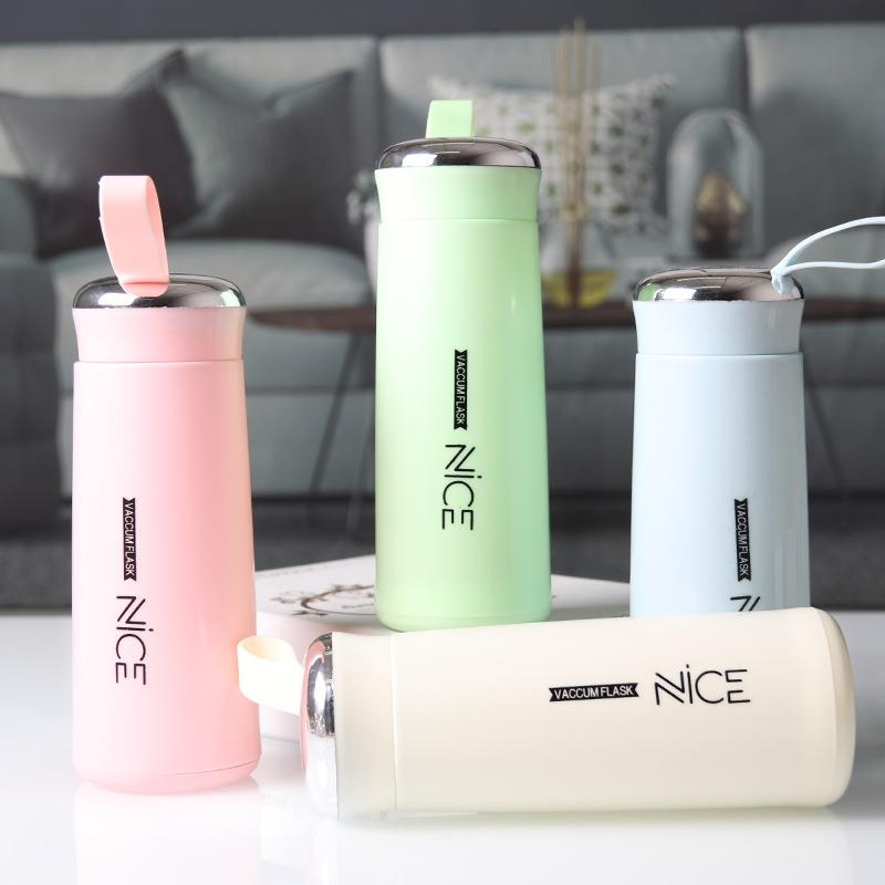 Креативная стеклянная бутылка для воды Nice Glass Liner