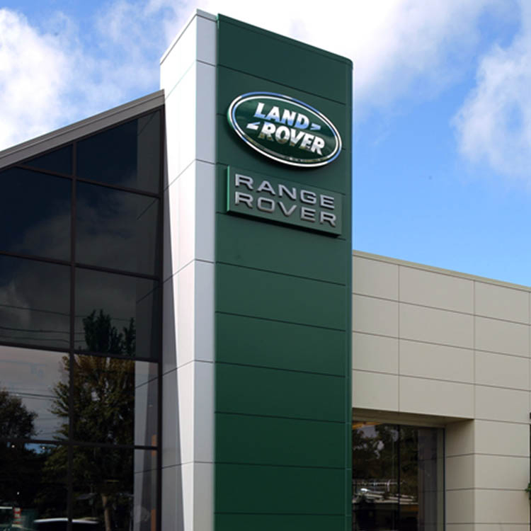 Custom LED Car Dealership Vacuum Forming Light Box