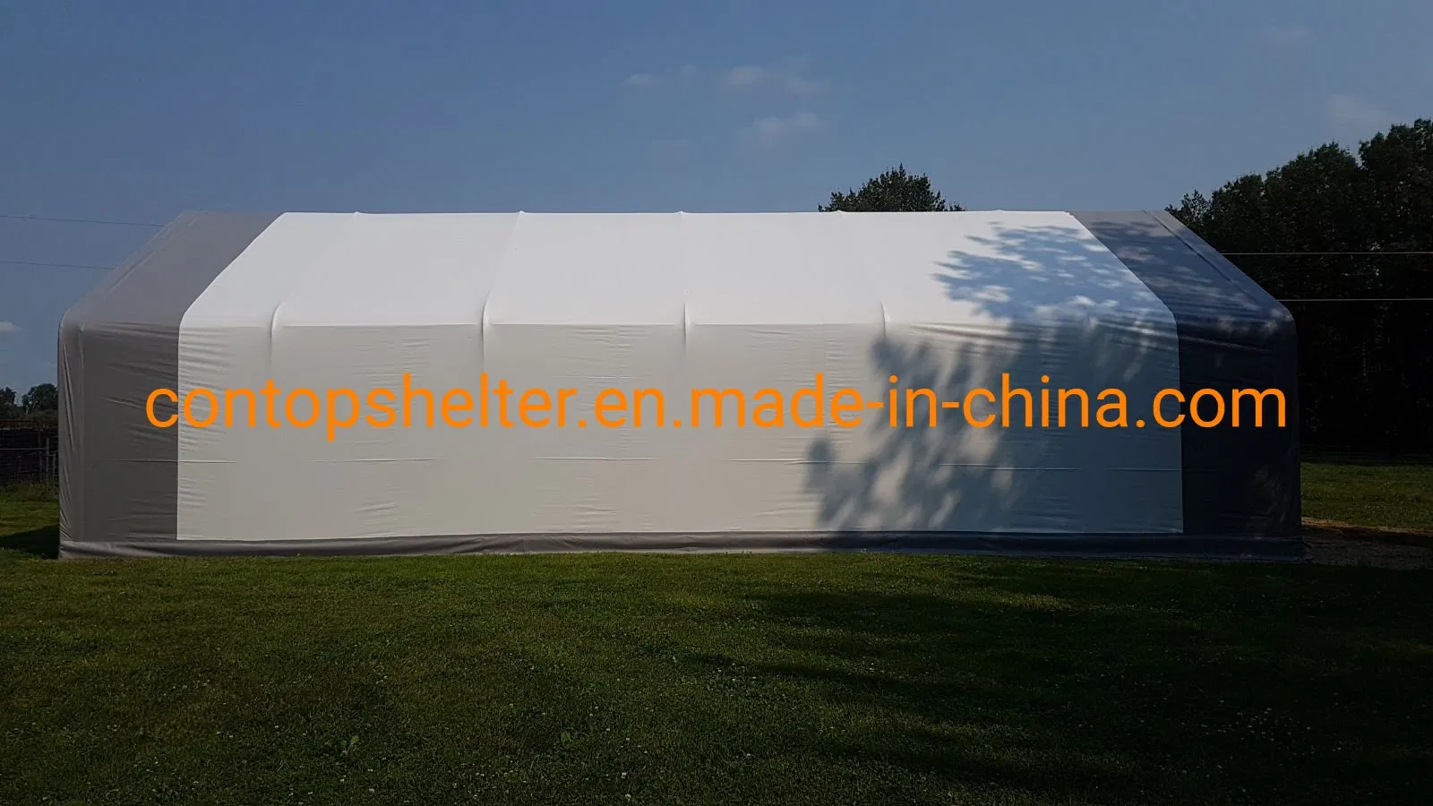 Large Storage Building Portable Garage Bus Tent PVC Canopy
