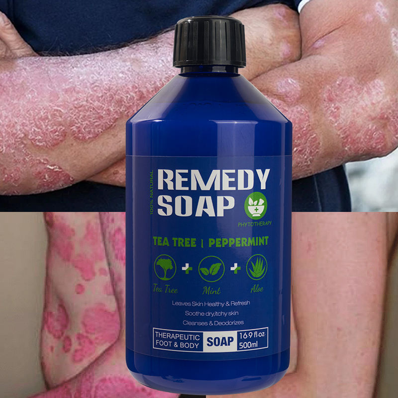 Private Label Natural Organic Body Wash Healing Cleansing Soap Tea Tree Oil Nourishing OEM Shower Gel for Soothes Itchy Skin