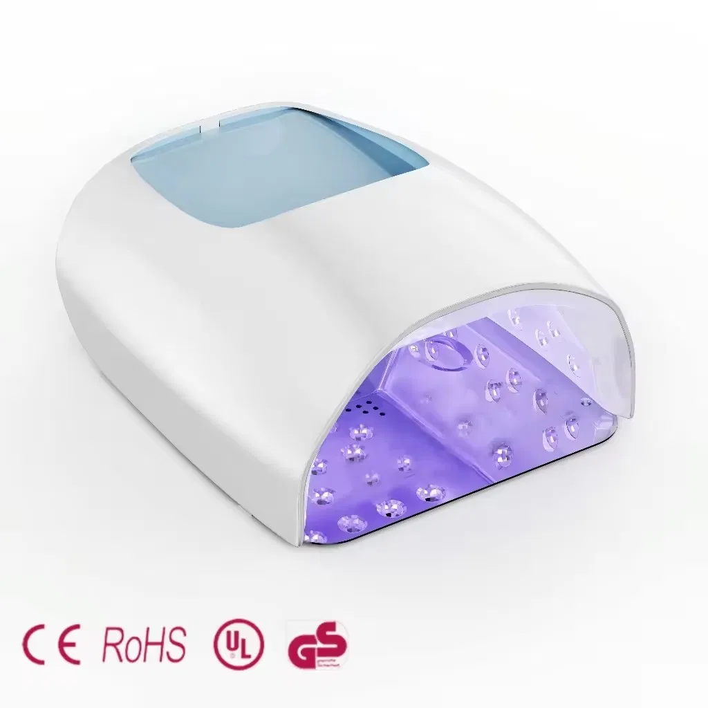 126W Dual LED Light Source 180 Degree UV Nail Dryer No Dead-Zone