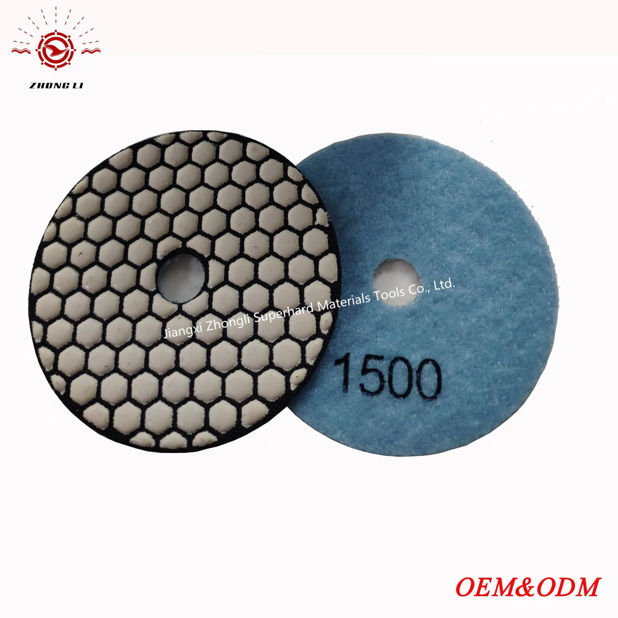 7 Steps Dry Polishing Pads for Granite Countertops