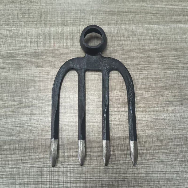 Field Fork Hoe for Multi-Purpose Digging Turning Soil Three-Tooth Four-Tooth