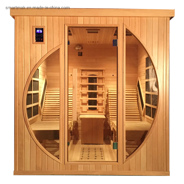 Инфракрасная сауна для дома на 2 персоны из дерева