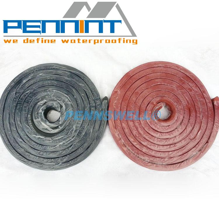 Hydrophilic Swelling Vulcanized Rubber Bentontie Putty Waterstop Strip
