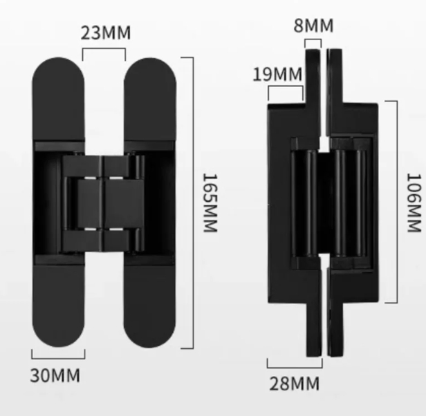3D Concealed Door Hinge Kmyha-Ge80