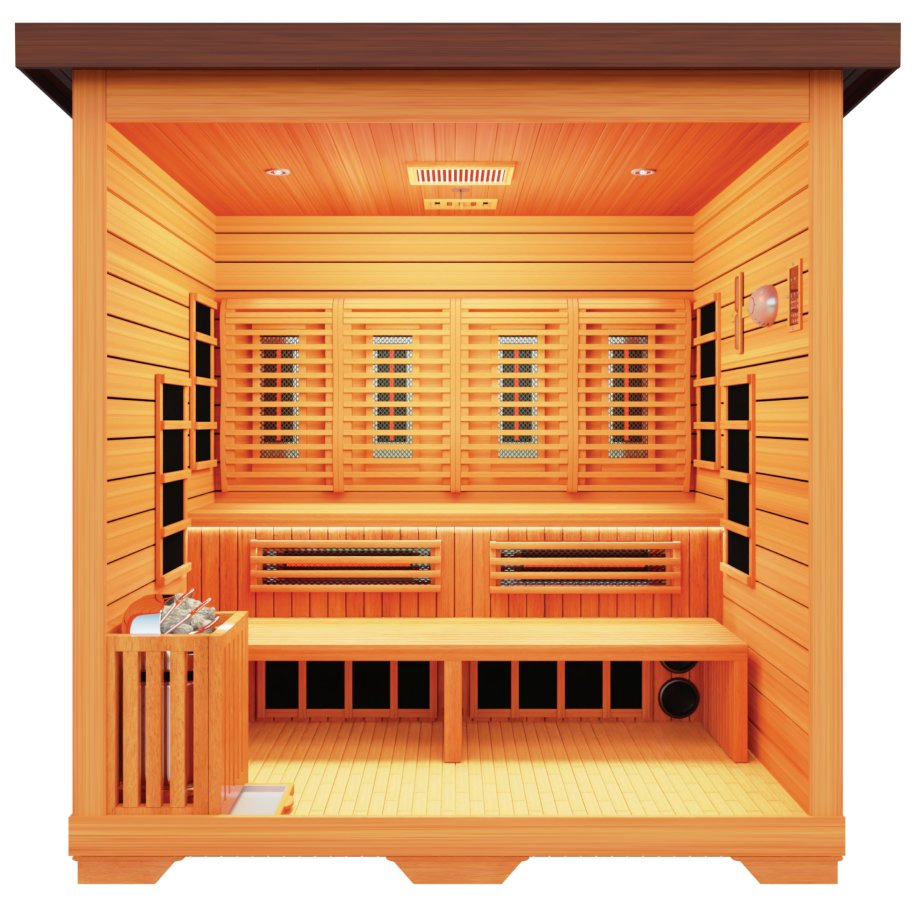 Factory Wholesale Full Size Body Portable Sauna SPA Sauna with Heater Electric Far Infrared Sauna Room