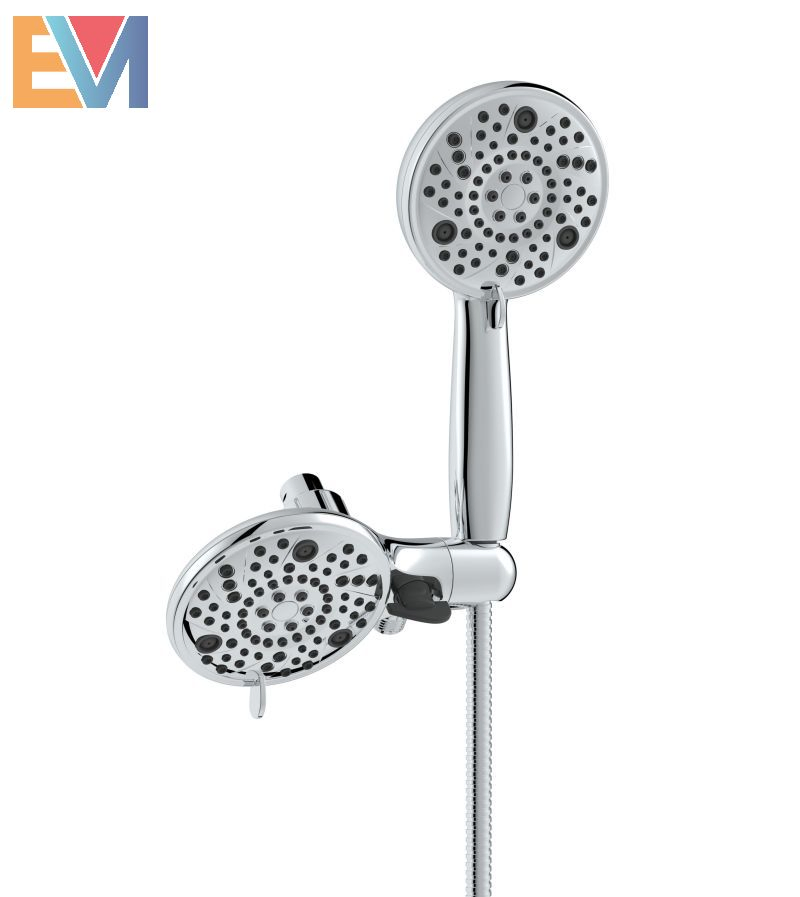 Wall Mounted Bathroom Multifunction Adjustable Hand Held Shower High Pressure Shower Head