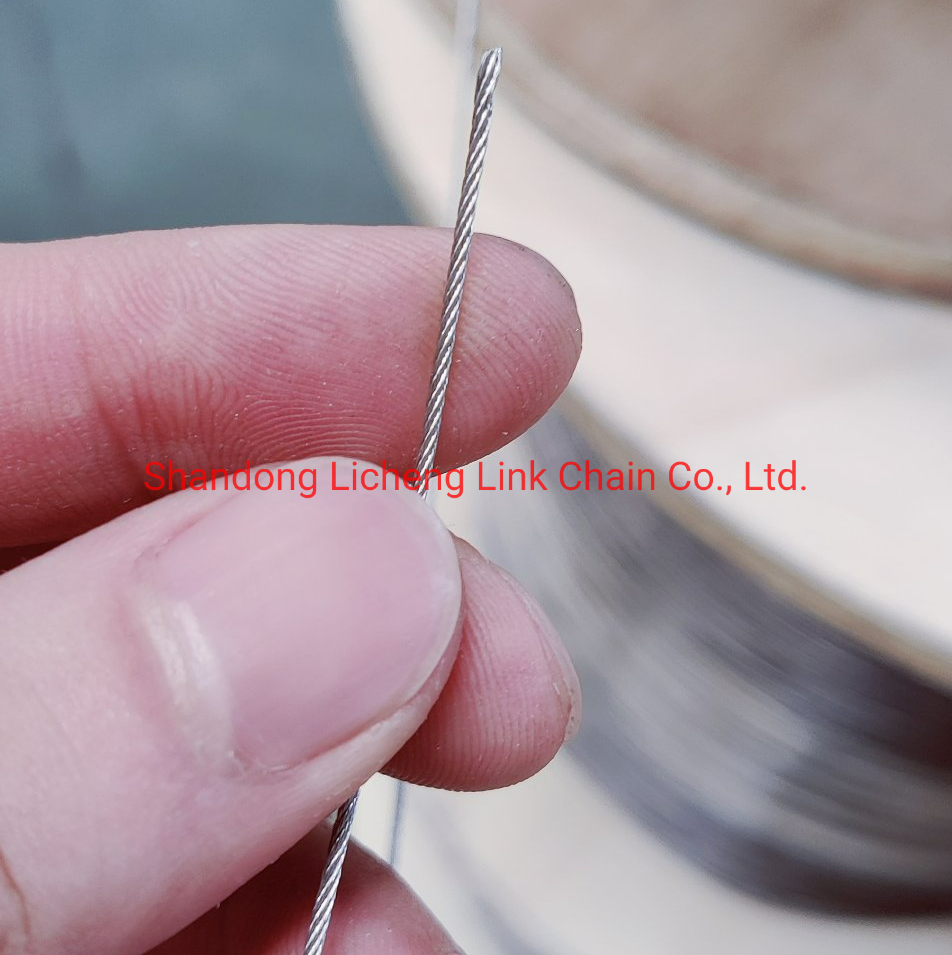 Stainless Steel Galvanized Carbon Steel Wire Rope