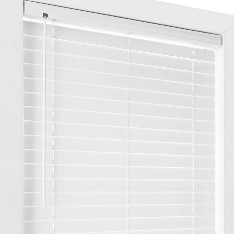 Promotional Manufacturer Supplier Office Use 50mm PVC Faux Wood Blinds