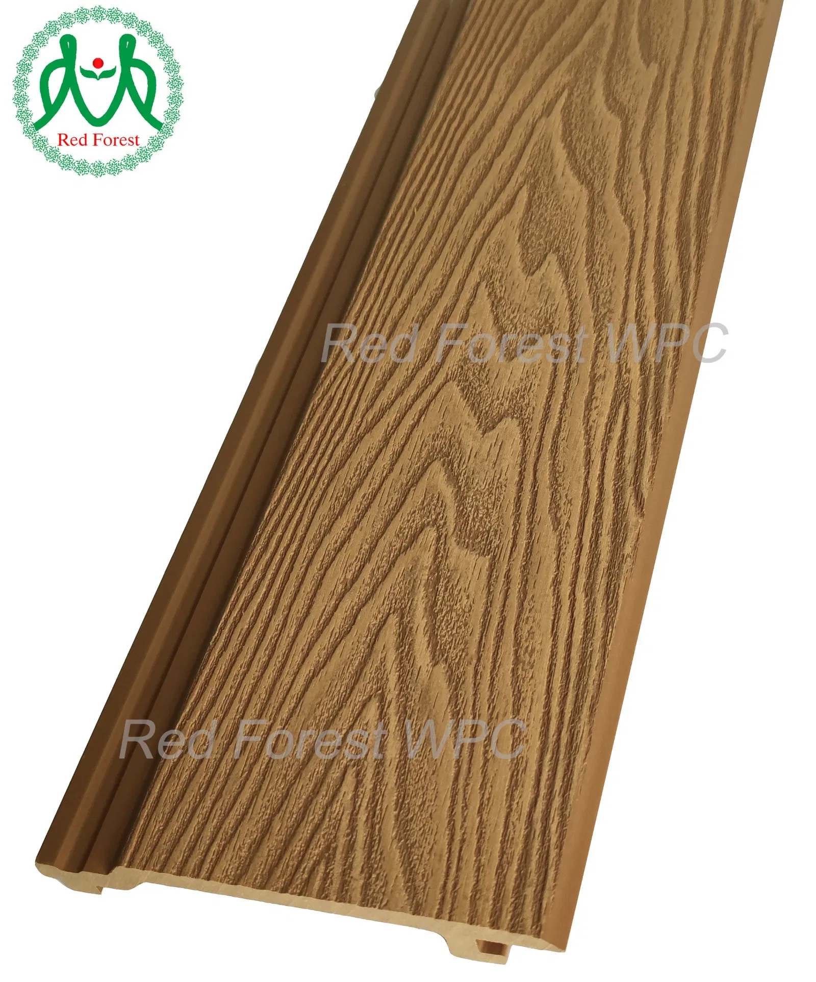 Outdoor Wood Plastic Composite Wall Cladding Panels Panel Waterproof & Durable