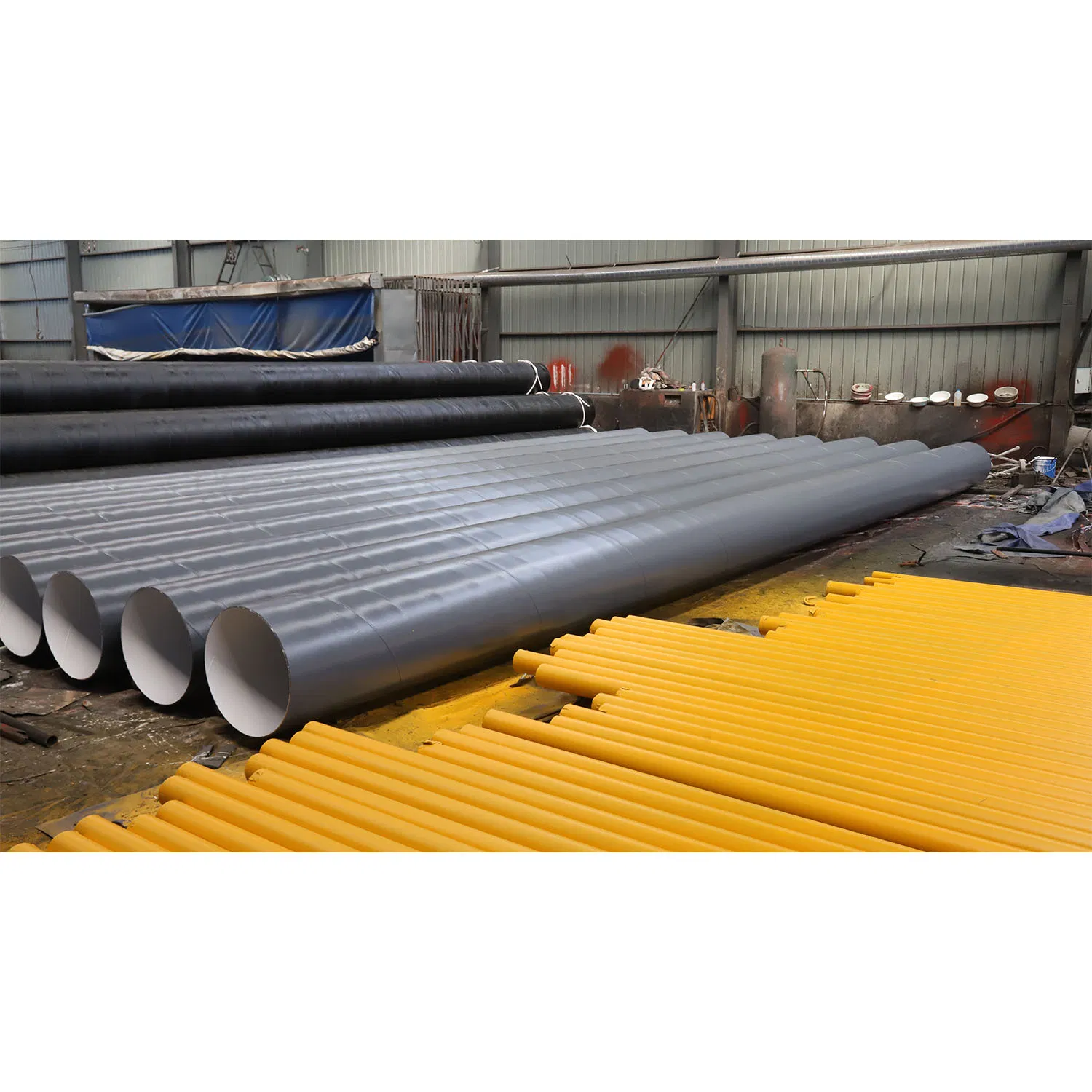 Plastic Coated Steel Pipe Outer Coating Fbe 3lpe