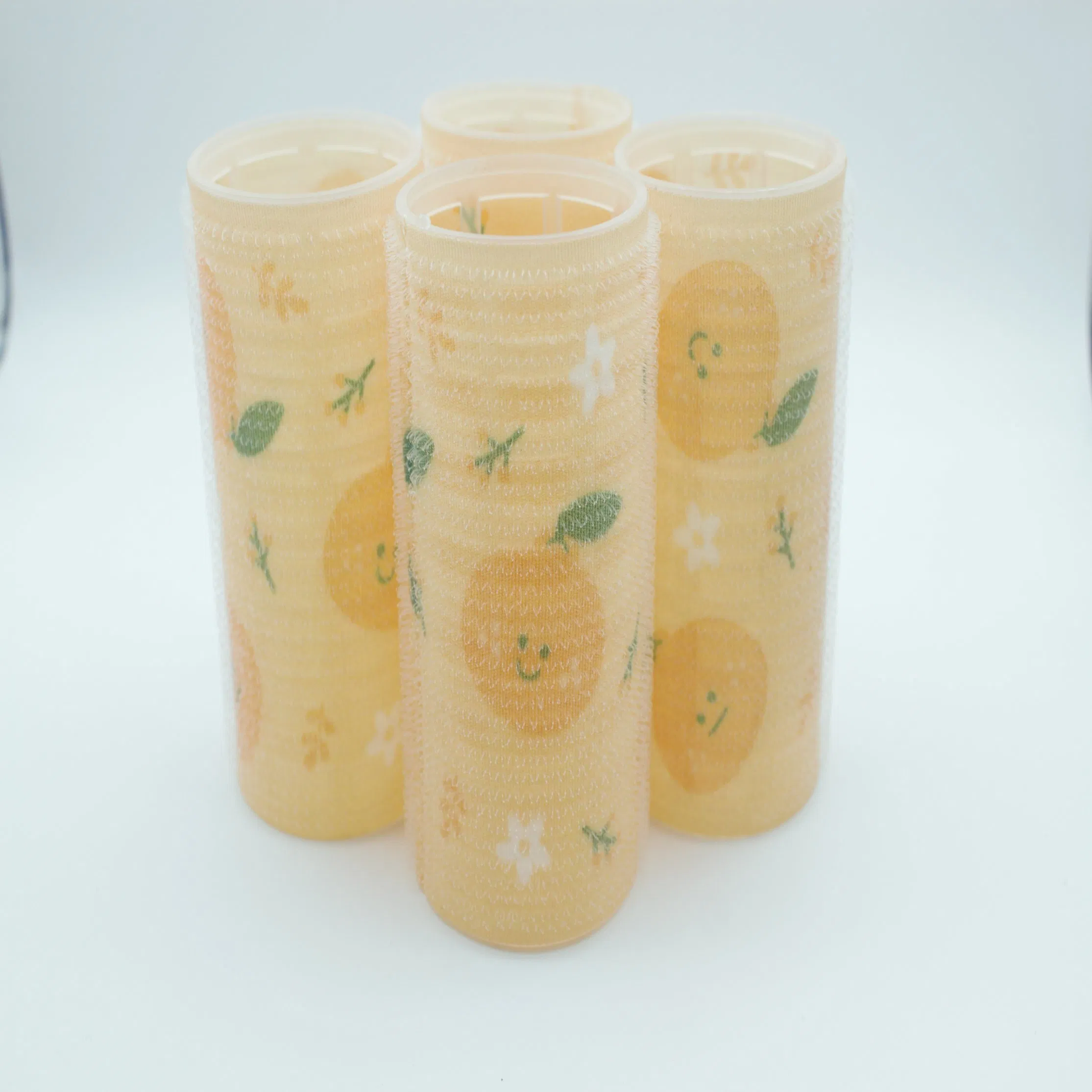 Stylish Floral Hair Rollers for Effortless Volume and Curls