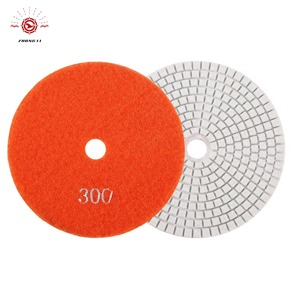 Flexible Diamond Polishing Resin Pads for Granite Floor