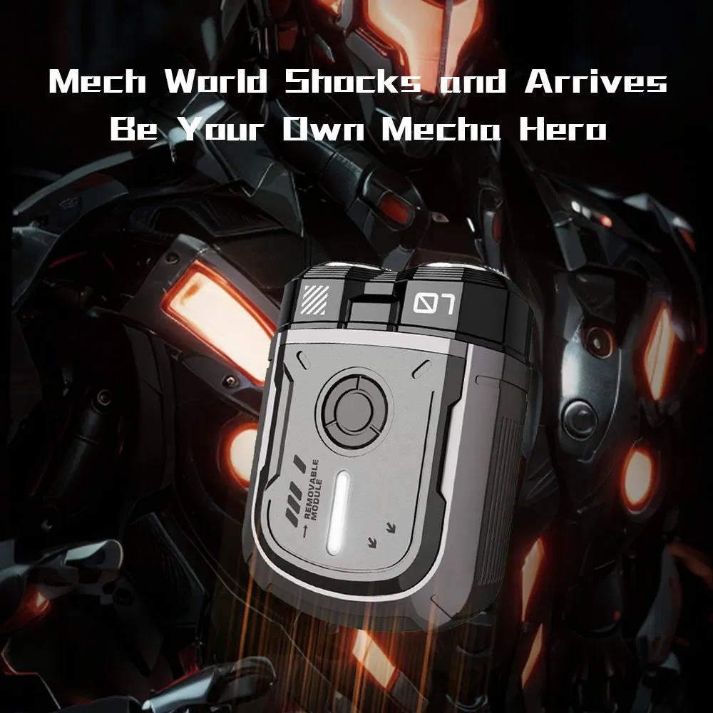 Rechargeable Waterproof LED Digital Small Grooming Razor Portable Man Electric Mini Shaver