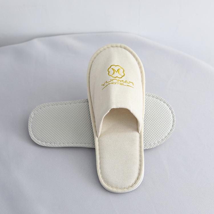 Superior Quality Velvet Cotton Slipper for Hotel Guest Room