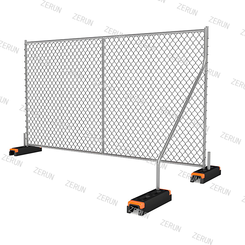 Quick-Setup Temporary Fence for Easy Installation Without Tools
