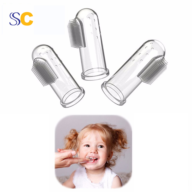 Silicone Baby Care Soft Finger Toothbrush