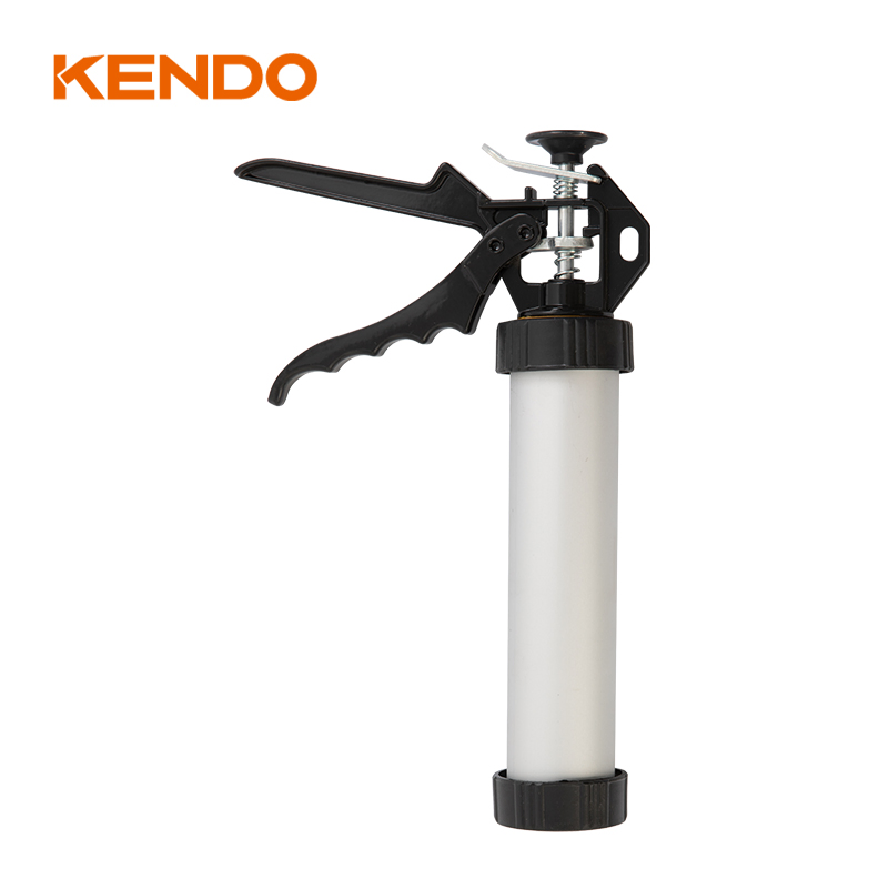 Kendo Aluminium Caulking Gun Apply Caulking Compounds, Adhesives, and Lubricants