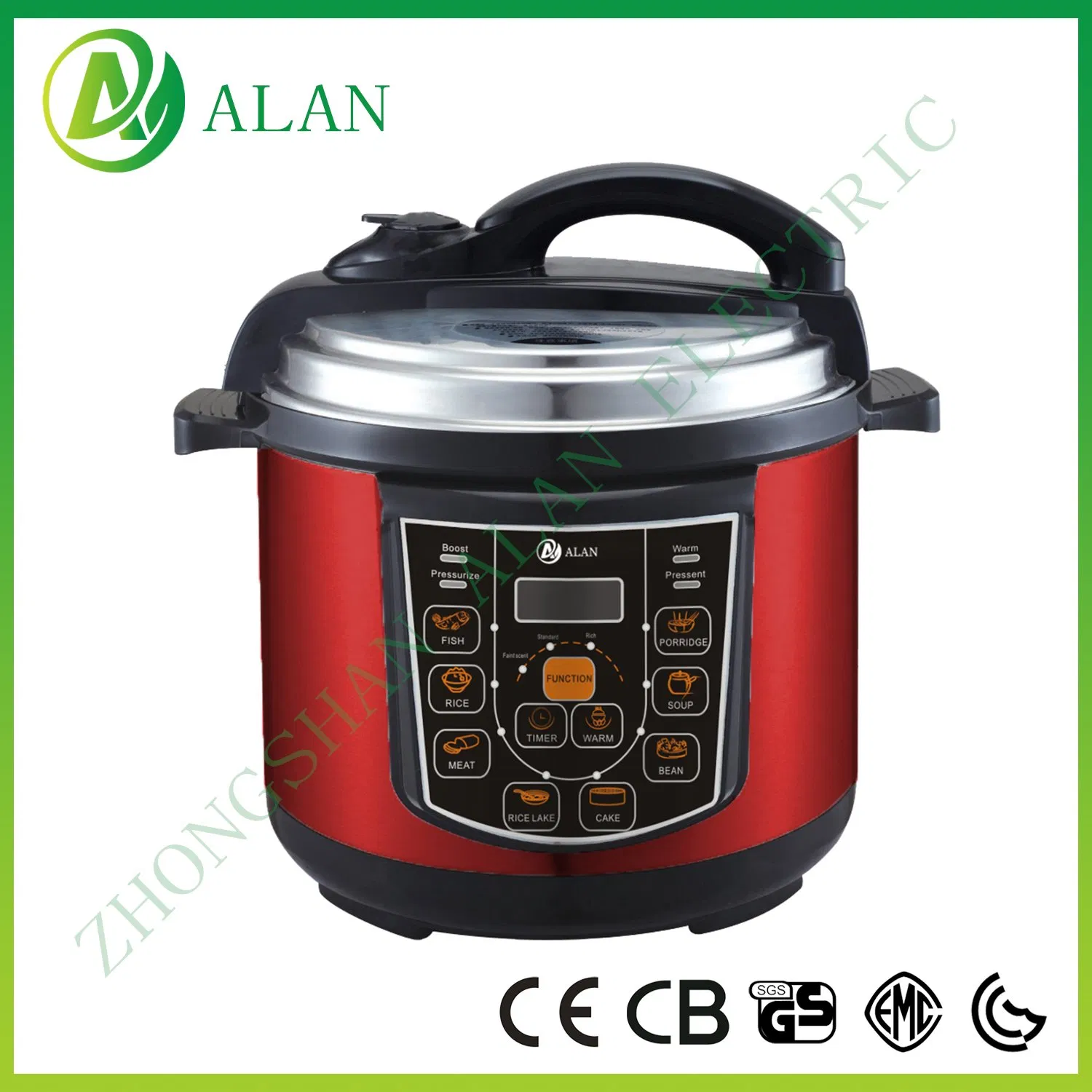 Buy CE Good Recipes Pushbutton Control Multipurpose Induction Electric Pressure Cooker Induction Base