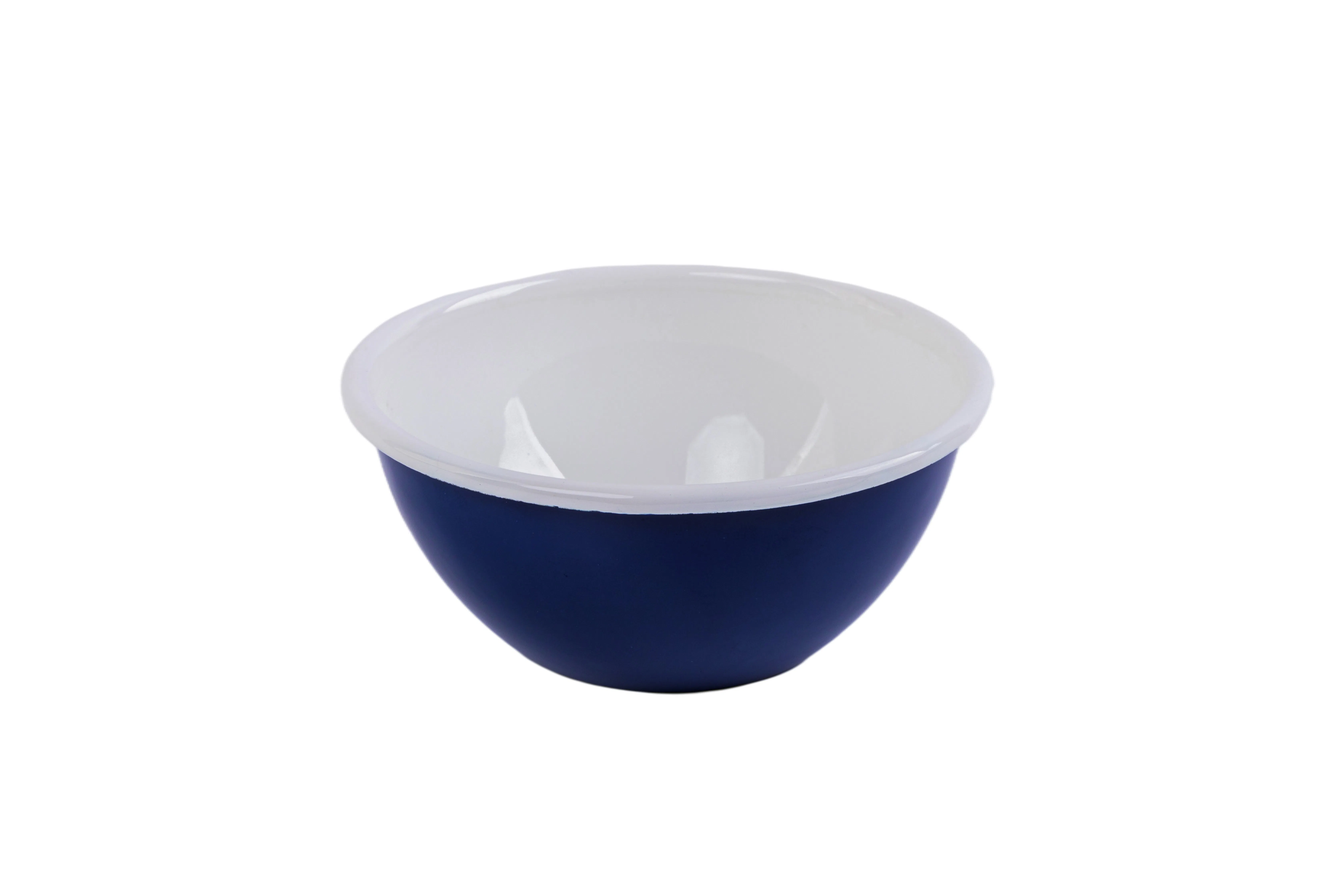 12/14/16cm Enamel Bowl 0.5L Salad Bowl Mixing Bowl 0.8mm Carbon Steel