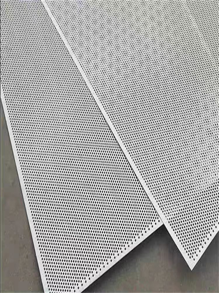 Hsj Customized Laser Cutting and Punching Square Round Hole Punched Stainless Steel Perforated Metal Mesh Sieve Sheet Plate