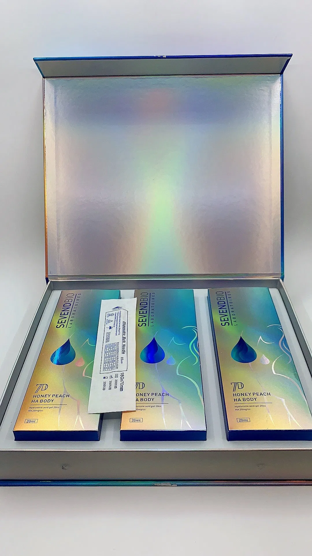 7D Bio Gana Fill Body Filler Dermal Filler Ha Hyaluron Gel 20ml 50ml Hyaluronic Acid Pre-Syringe for Beast Butt Enlargement