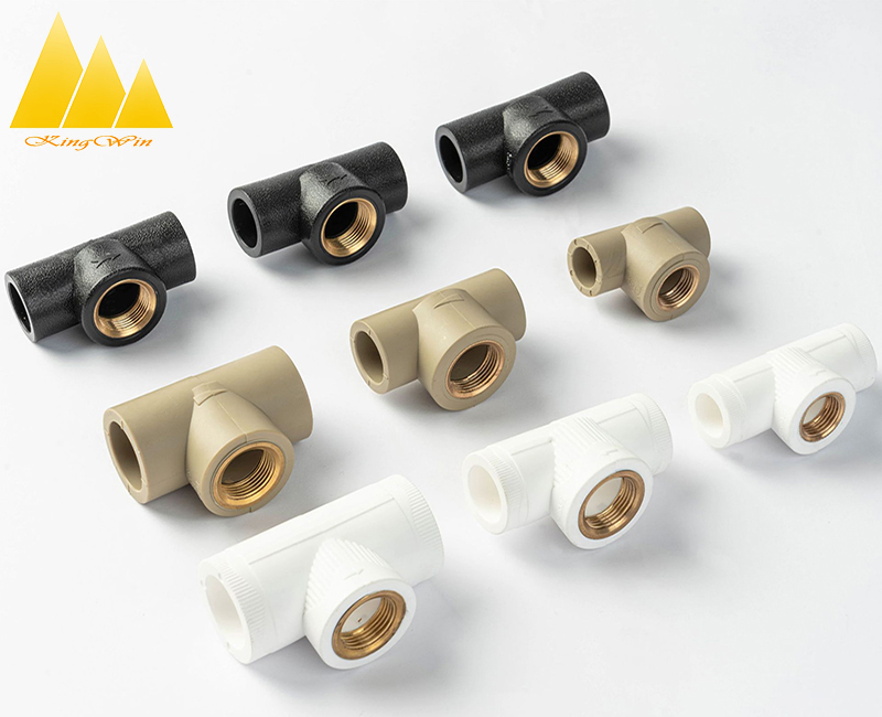 HDPE Plastic Pipe Union Brass Male Threaded Union PE Socket Fusion Pipe Female Thread Union for Water Supply SDR11 DIN Standard
