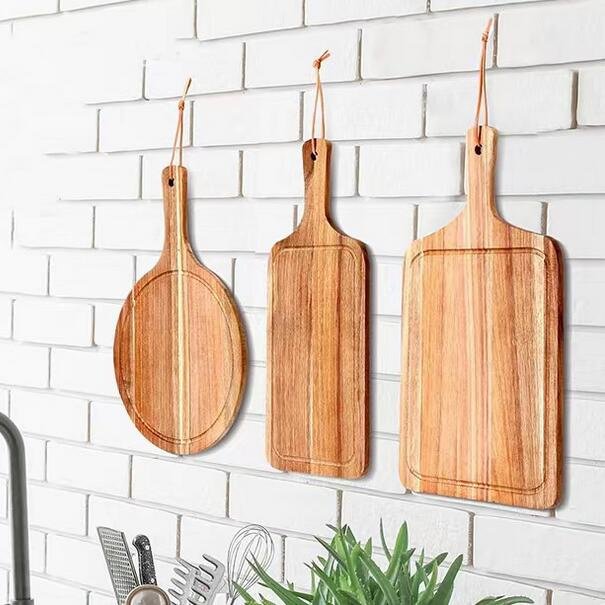 Personalized Beech Steak Plate Set