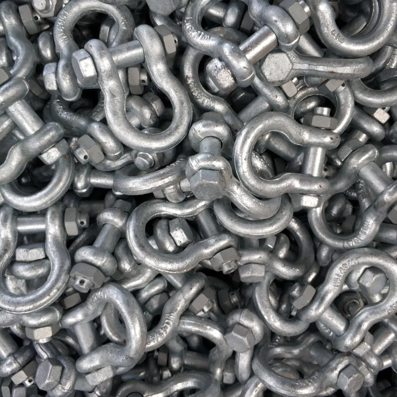 Drop Forged U. S. Type 215 Round Pin Chain Shackle