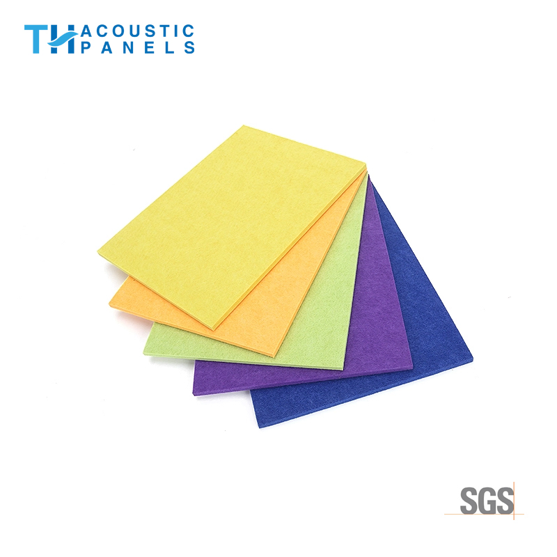 9mm Eco Friendly Polyester Fiber Decorative Acoustic Panel for Stadium