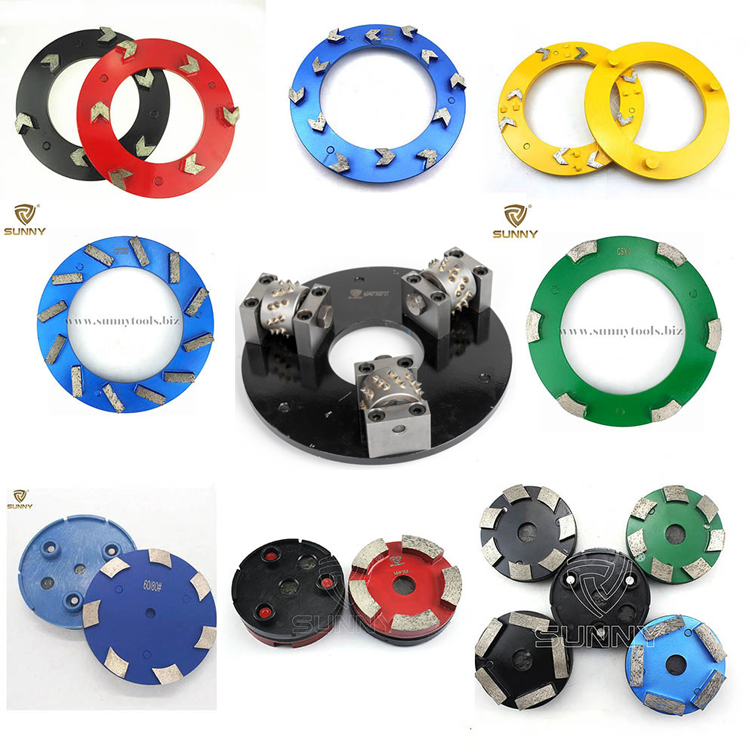 Quick Lock Diamond Segment Grinding Disc for Klindex Grinder